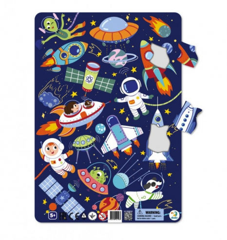 Картонні пазли в рамці Космос (53 дет.), Додо / Dodo
