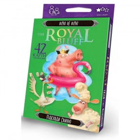 Настольная карточная игра "The Royal Bluff" DankoToys зеленая коробка