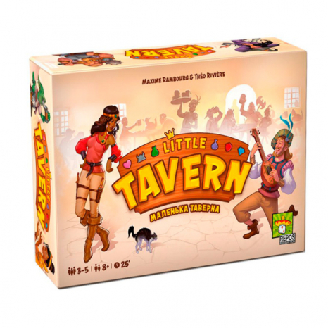 Настільна карткова гра Asmodee Маленька таверна (укр.)