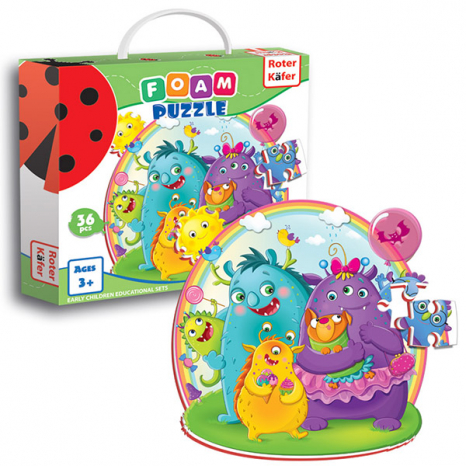 М'якi пазли "Mонстри" RK1202-05 Roter Kafer