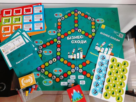 Настільна гра Бізнес-сходи. 12+ РЛ902037У Ранок