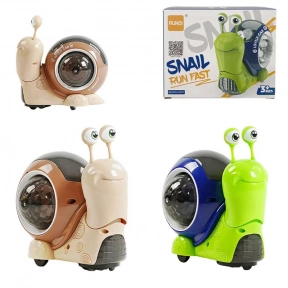 Интерактивная игрушка Улитка Турбо музыкальная (ездит, светится), RS-9024C