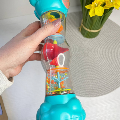 Брязкальце “Пташка”, висота 24 см, рухомі елементи всередині, RT 603 A-6