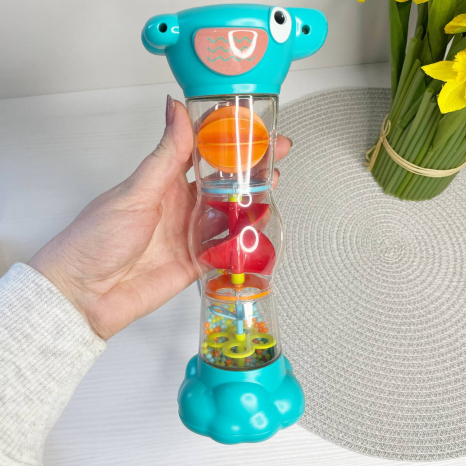 Брязкальце “Пташка”, висота 24 см, рухомі елементи всередині, RT 603 A-6