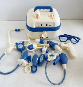 Набор доктора для мальчика с медицинскими световыми звуковыми инструментами в чемодане RX-698A-898A 