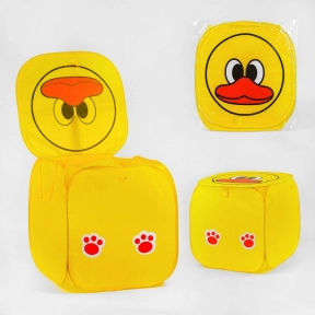 Кошик для іграшок із кришкою Жовте каченя, С 36582