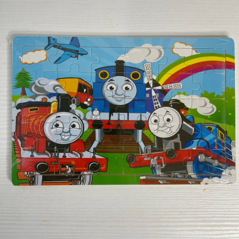 Деревянный пазл в рамке Паровозик Томас, 30 деталей