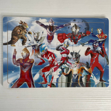 Дерев'яний пазл у рамці Ultraman Zero, 30 деталей