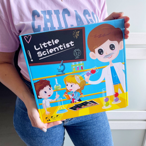 Гра на сортування з колбочками Лабораторія Little Scientist