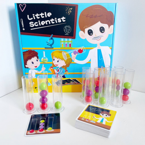 Гра на сортування з колбочками Лабораторія Little Scientist