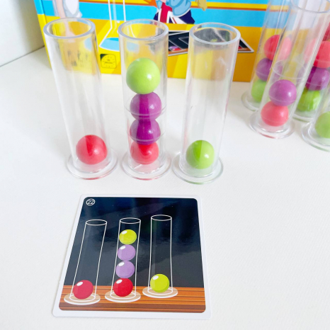 Гра на сортування з колбочками Лабораторія Little Scientist