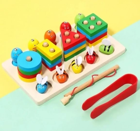 Логічна гра-сортер 3в1, C 61659