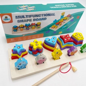 Дошка логічна Геометрик з магнітною рибалкою C 61704