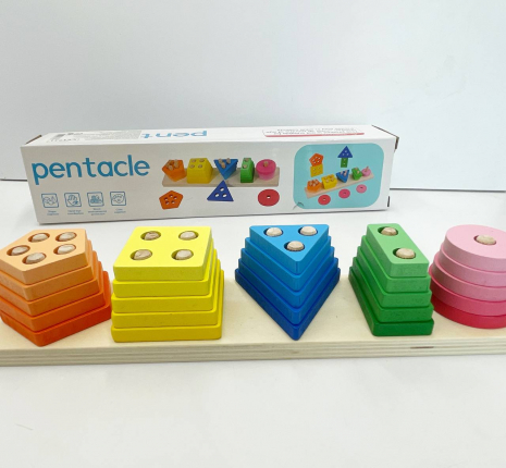 Логічна гра Сортер геометричні фігури