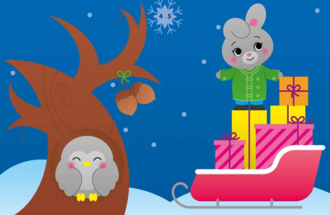 Аплікації наліпками : Білченя (укр) С1655002У Ранок