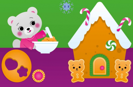 Аппликации наклейками : Медвежонок (укр) С1655004У Ранок