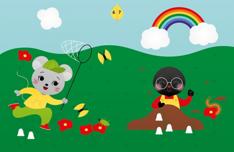 Дитяча література. Аплікації наліпками : Ліс С1655010У Ранок