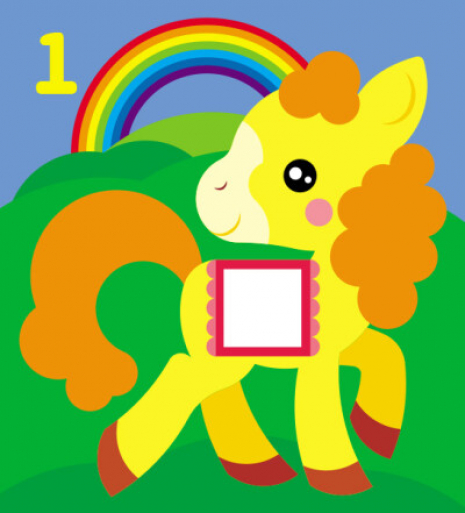 Мозаїка з наліпок : Квадратики. Для дітей від 3 років. Ранок