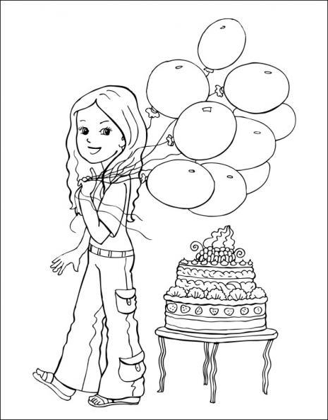 Велика книга розмальовок : Дівчатка та квіти (укр) С1736004У