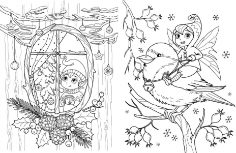 Велика книга розмальовок : Новий рік (укр) С1736010У