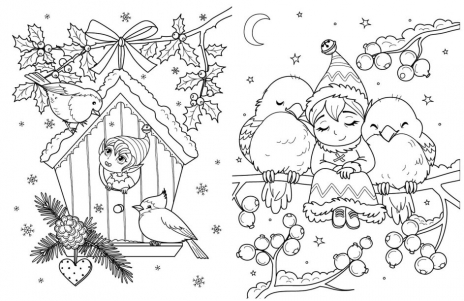 Велика книга розмальовок : Новий рік (укр) С1736010У