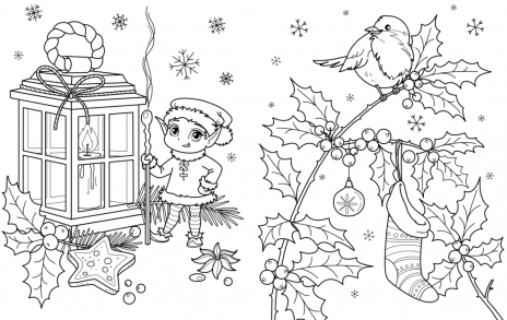 Большая книга раскрасок : Рождество С1736023У