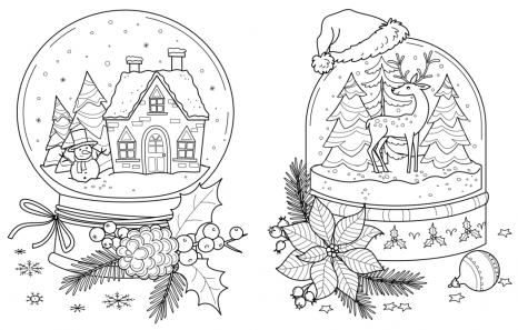 Большая книга раскрасок : Рождество С1736023У