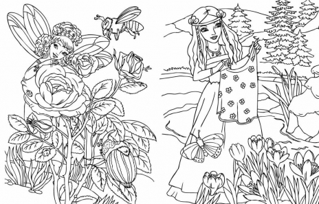 Велика книга розмальовок: Принцеси.Ранок