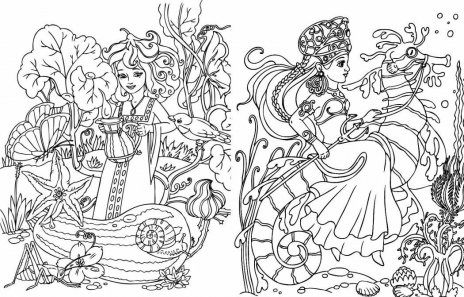 Велика книга розмальовок: Принцеси.Ранок