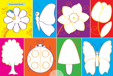 Для маленьких пальчиків : Велика мозаїка з наліпками (у) С1814005У