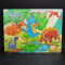 Дерев'яний пазл у рамці, 60 деталей Динозаври