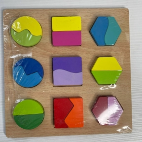 УЦЕНКА!!! Деревянная рамка Половинки, головоломка, пазл, рамка - вкладыш Половинки