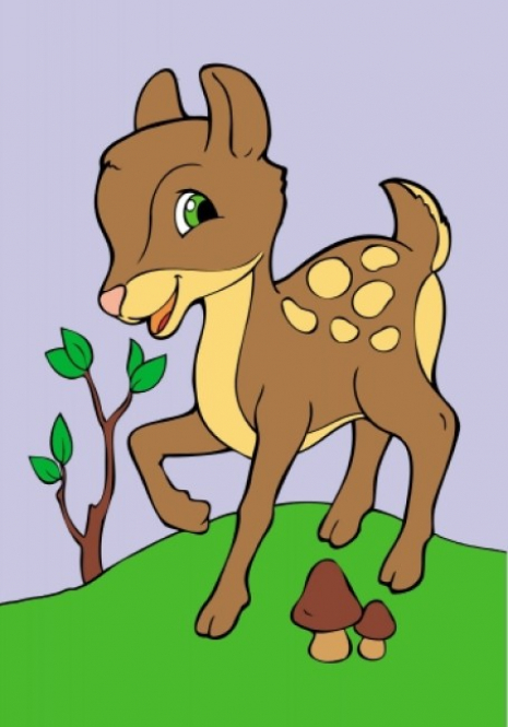 Розмальовка для малят. Подивись і розфарбуй : Тваринки (укр) С628008У Ранок