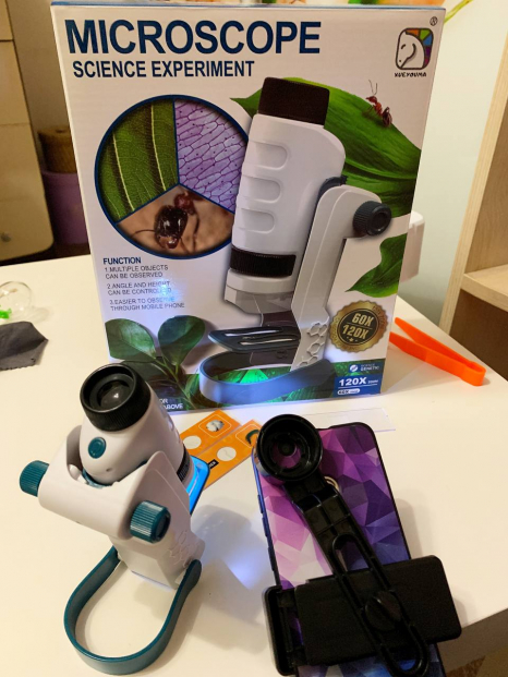 Дитячий мікроскоп SD223 для дослідів