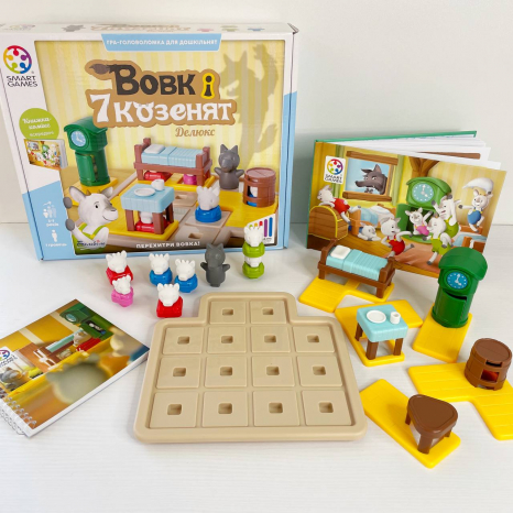 Игра настольная "Волк и семеро козлят"