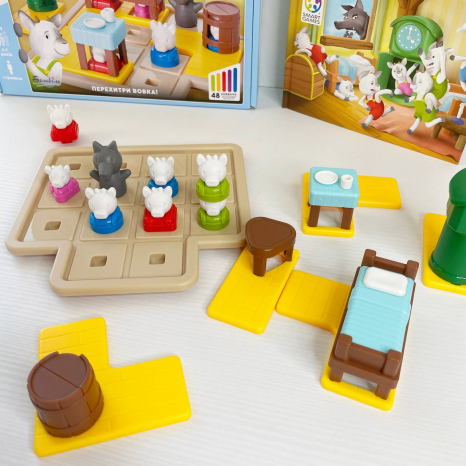 Игра настольная "Волк и семеро козлят"