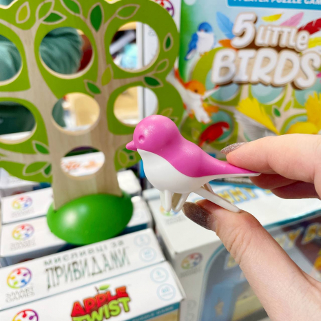 Настільна гра - головоломка  5 маленьких пташок SmartGames SG 039