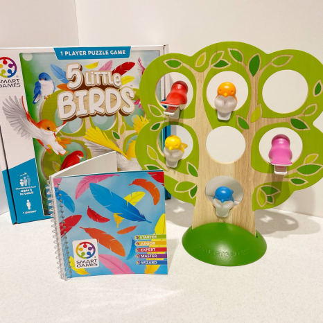 Настільна гра - головоломка  5 маленьких пташок SmartGames SG 039
