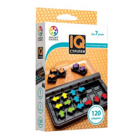 Гра настільна головоломка "IQ Стрілки". Smart Games. SG 424 UKR