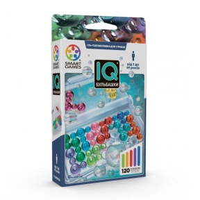 Настільна гра-головоломка "IQ Бульбашки" Smart Games. Дорожна версія