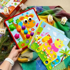 Мозаика с трафаретами и крупными деталями - Пуговицы, SK 0005