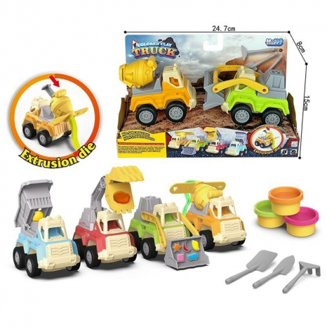 Тісто для ліплення з машинками - екструдерами, інструментами, формами SM 8108