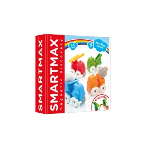 Игровой набор для конструирования (магнитный конструктор) "Мои первые машинки" SmartMax SMX 226