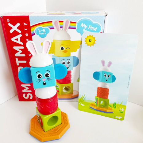 Магнітний конструктор SmartMax Мій перший тотем SMX 230