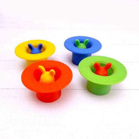 Гра на відпрацювання прийменників Чотири Капелюхи SP