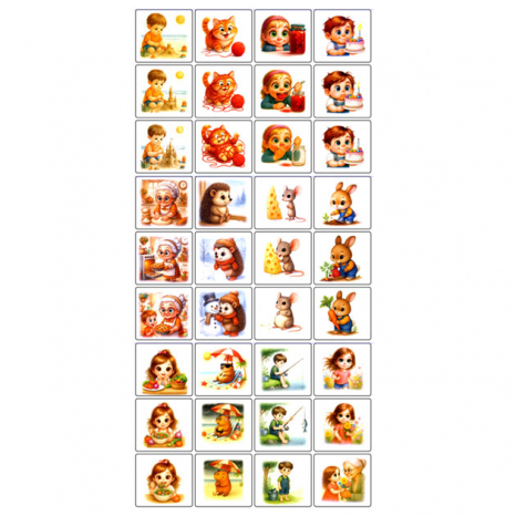 Дидактична гра Милі міні історії SP