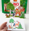 Деревяна гра В Лісі на розвиток просторового мислення з фігурками та картками завданнями SP