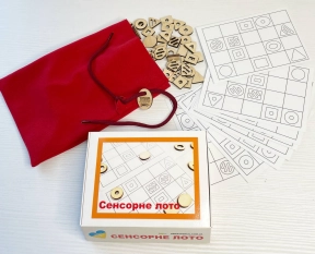 Сенсорное лото с карточками SP
