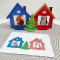 Дерев'яна гра - сортер на просторову орієнтацію "Хто у будиночках живе?" SP