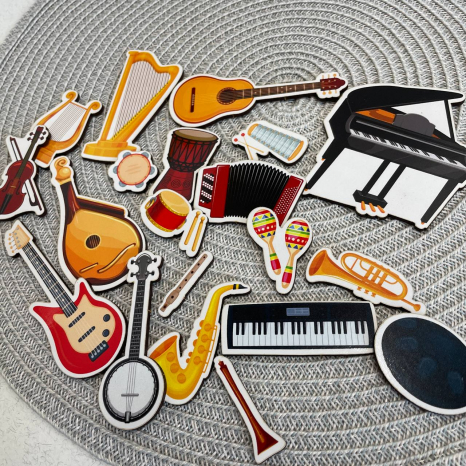 Набір фігурок Музичні інструменти